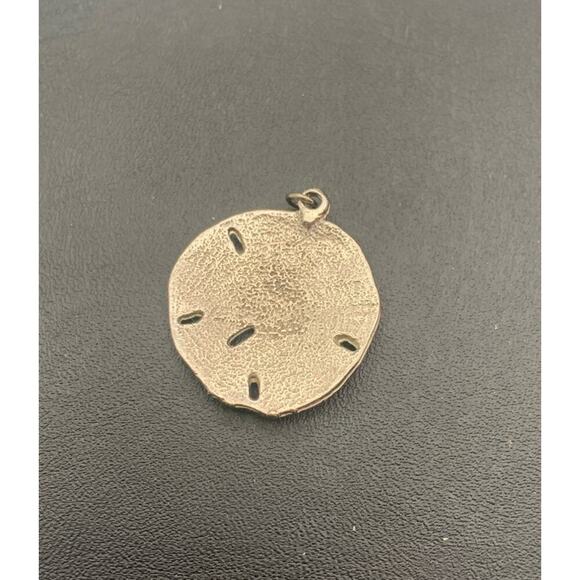 Silver Tone Sand Dollar Pendant - Picture 3 of 4